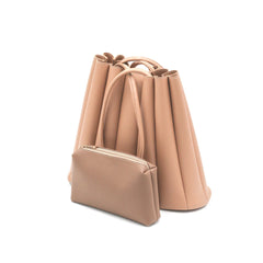 Pleated Tote Bag
