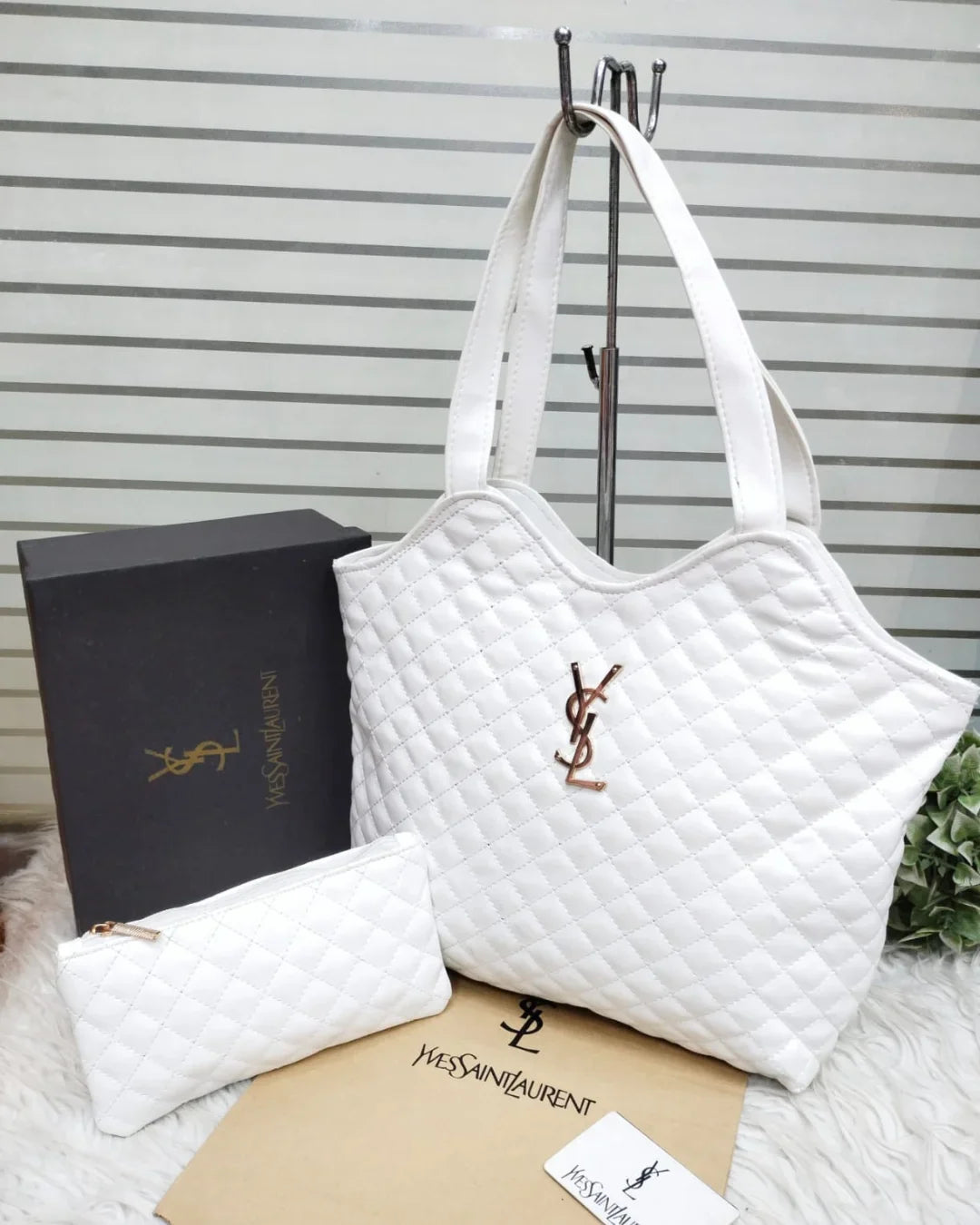 Ysl Tote Bags