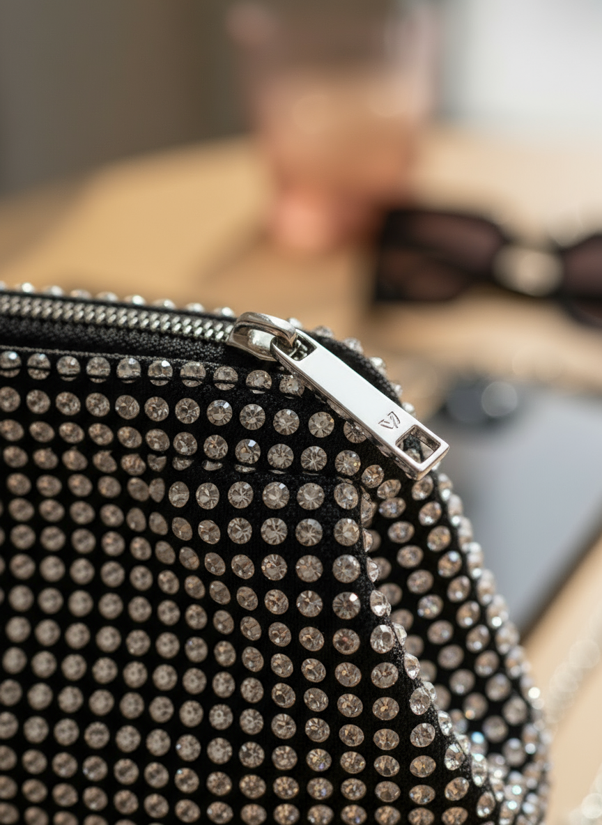 Fancy Frame Stone Cross body