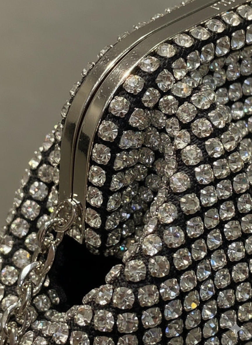 Fancy Frame Stone Cross body