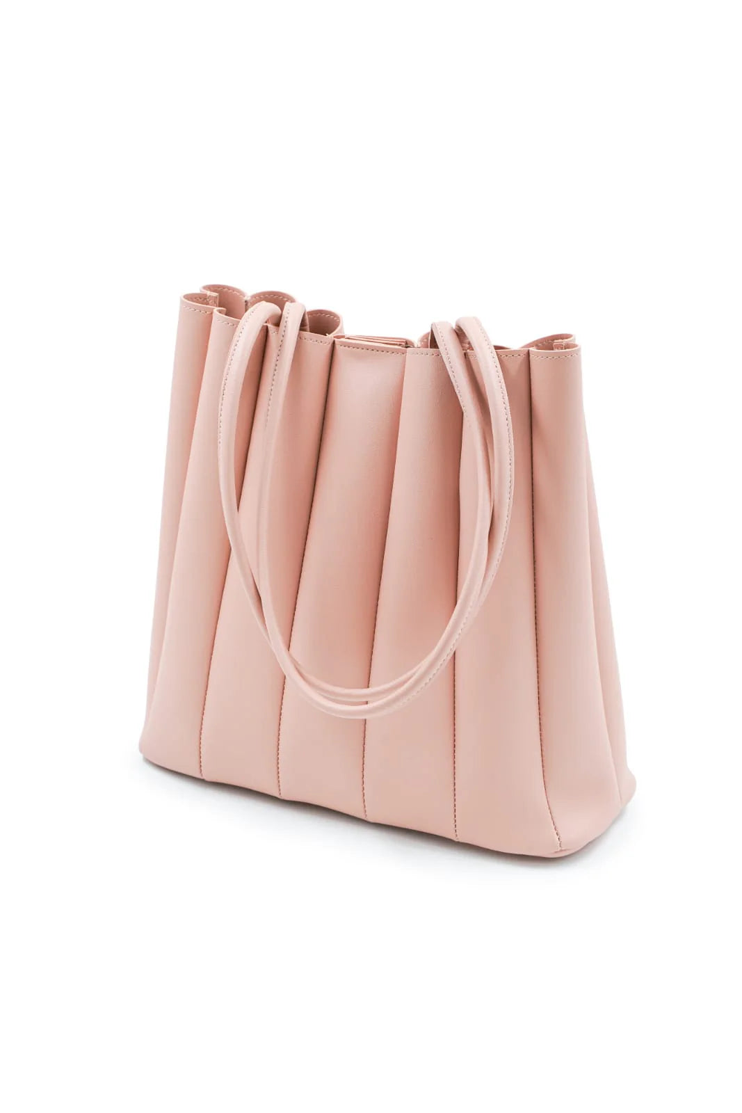 Pleated Tote Bag