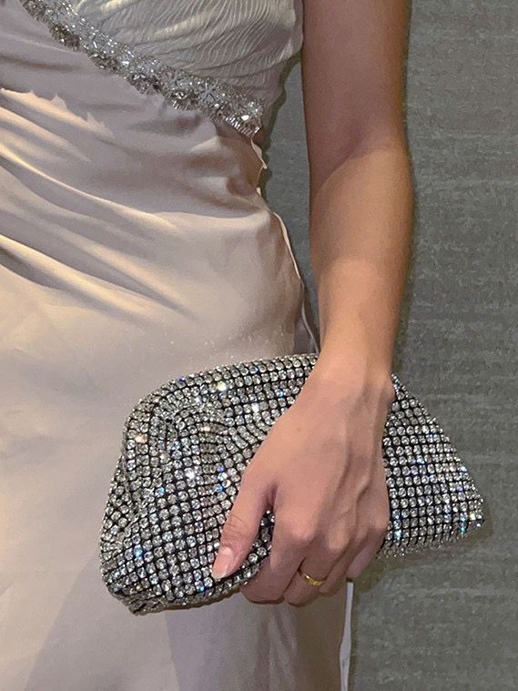 Fancy Frame Stone Cross body