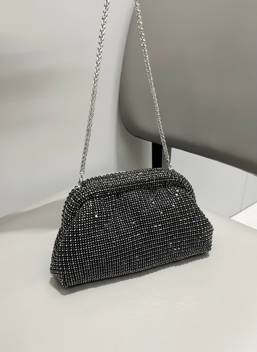 Fancy Frame Stone Cross body