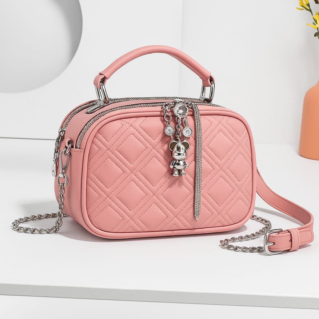 Branded Handbag - Crossbody