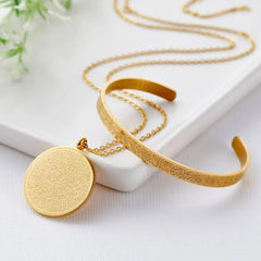 Ayat Ul Kursi Cuff and Necklace